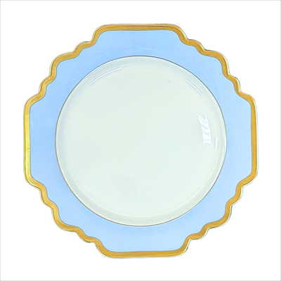 Teller flach 27cm _Sunflower hellblau__top